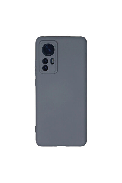 eco port Mi 12 Compatible Case Nano Velvet Silicone - Gray