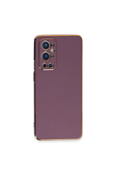 eco port حافظة ون بلس 9 برو متوافقة مع الهاتف من السيليكون - بنفسجي