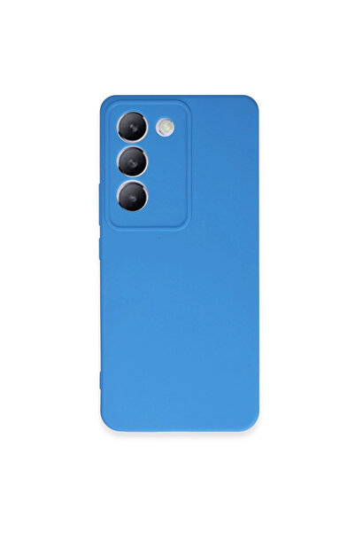 eco port Vivo V30 Lite 4g Compatible Case First Silicone - Blue