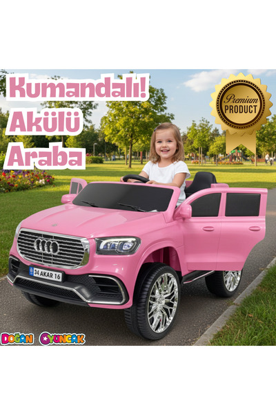 Doğan Oyuncak Dünyası Admire GT Pembe Uzaktan Kumandalı 4X2 12 Volt Akülü Ara...