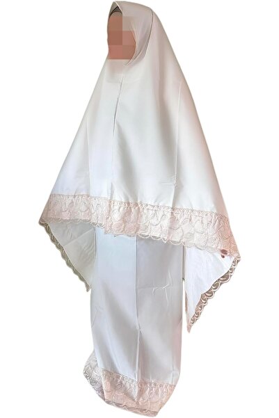 Generic Prayer Set For Women - Two Pieces Lace Fabric Embroidery