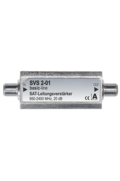 e-SWC e-SWC® TV signal amplifier, 950-2400 MHz, 20 dB, metallic