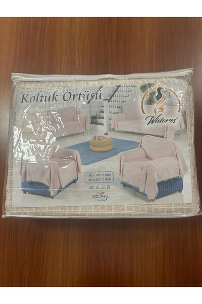 YAREN TEKSTİL Widores Çok Amaçlı Natural 4'lü Takım Koltuk Kanepe Çekyat Deko...