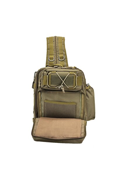 Port Taktikal TK1005 Bodybag 20 LT Taktic Çapraz Sırt Çantası Kahve