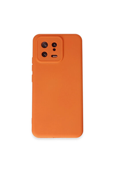 eco port Mi 13 Case Nano Velvet Silicone Inside - Orange