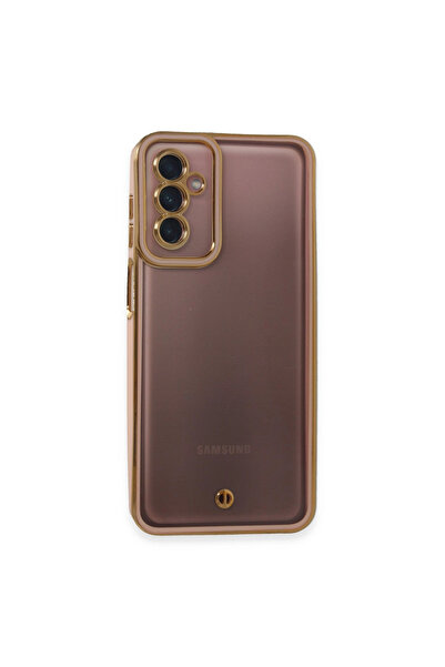 eco port حافظة سامسونج جالاكسي M23 من السيليكون - لون مسحوق