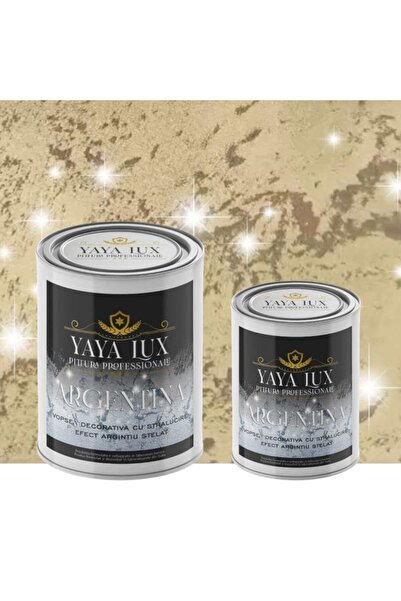 YaYa Color Pachet 2 L + 1 L Inclus, Vopsea Decorativa de Lux Argentina, Maro ...
