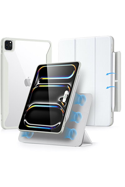 ESR Case for iPad Pro 13 (2024) - Rebound Hybrid - White