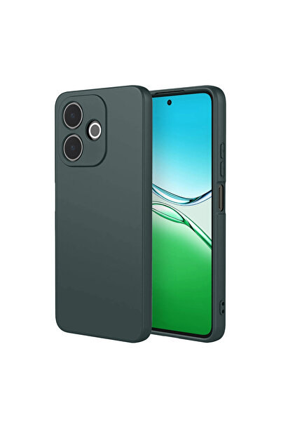 eco port Oppo A5 Pro 4g Compatible First Silicone Case - Dark Green