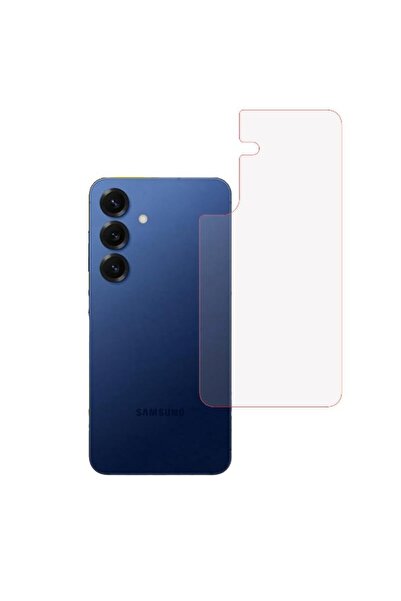 Ecr Mobile Samsung Galaxy S25 FE Uyumlu ŞEFFAF Arka Esnek Nano Koruyucu(Kılıf...