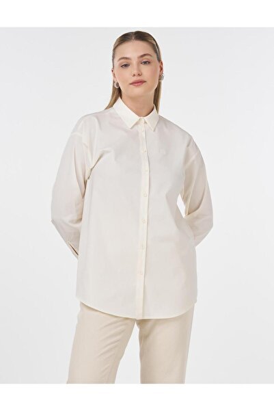 Kayra Cămașă din poplin cu nasturi 11503