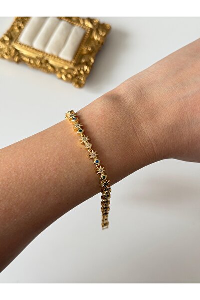 Charmist Çelik yıldız şans bileklik