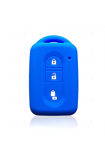 Alazpay غطاء مفتاح سيليكون لسيارات نيسان جوك، قاشقاي، إكس-تريل، ميكرا، نافارا...