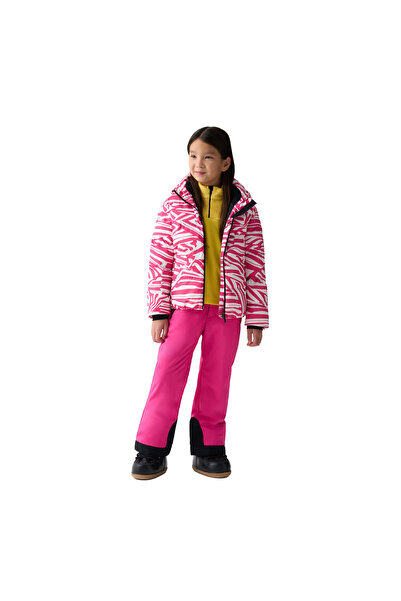 Colmar Girls' Ski Jacket 3159M Hot Pink-White