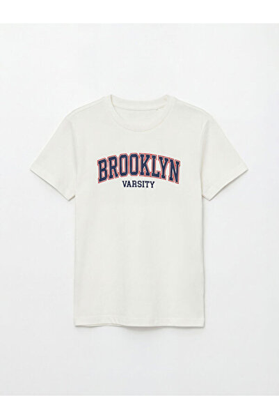 LC Waikiki RMZ GİYİM FARKIYA Tricou pentru băieți cu imprimeu Brooklyn