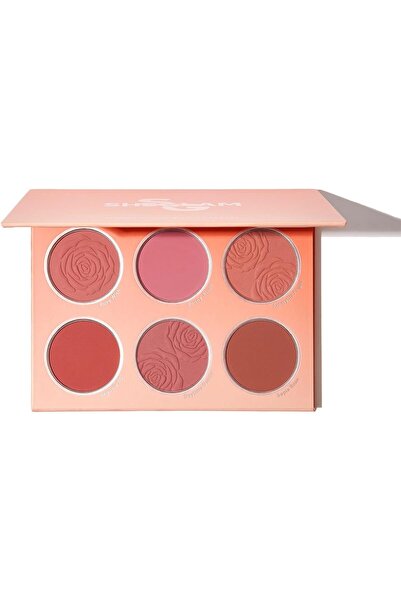 SHEGLAM Floral Flush Blush Palette Multicolor