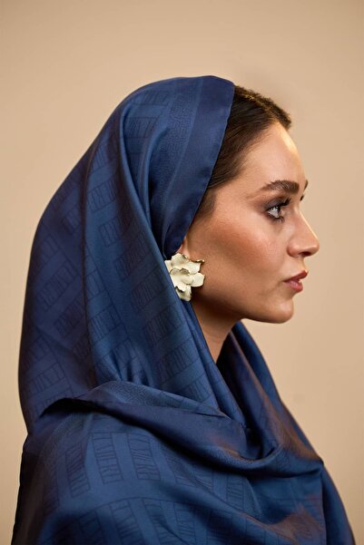 LUMIÈRE Motif Lumiere İpek Şal