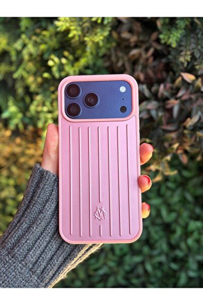 daystar حافظة هاتف وردية خاصة مخططة فاخرة متوافقة مع آيفون 17 برو ماكس