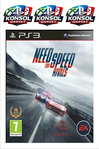 Konsol Market Need For Speed Rivals - Playstation 3 Oyunu (Açılmış)