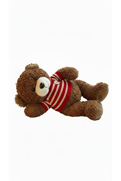 Sunman Plush Bear with Sweater 50 cm Red Sweater