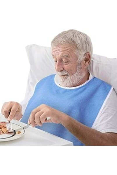 AVA Bavetă Adulti Protectie, Albastru, 75x45cm, Material Oxford Absorbant si ...