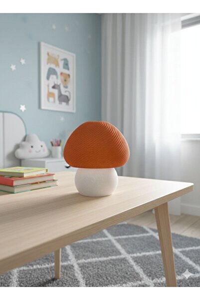 EDESİNG Jongo Decorative Mushroom-Looking Lampshade - with Bulb Gift