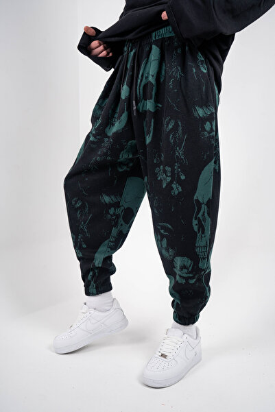 Gerusta Erkek Günlük Sokak Tarzı Pilei Şalvar Pantolon