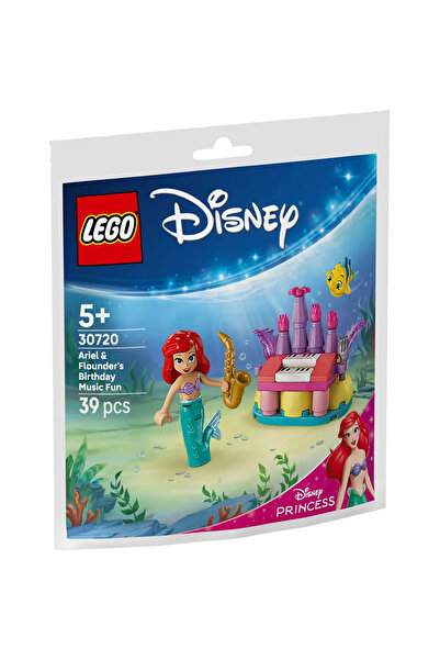 LEGO DISNEY PRINCESS MUZICALA CU FLOUNDER DE ZIUA DE NASTERE A LUI ARIEL 30720