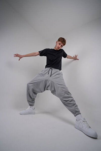 Gerusta Erkek Günlük Sokak Tarzı Pilei Şalvar Pantolon