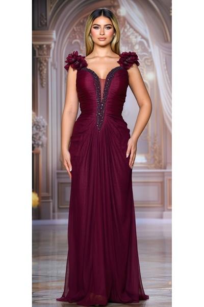 BAKLA FASHION فستان هيفاء