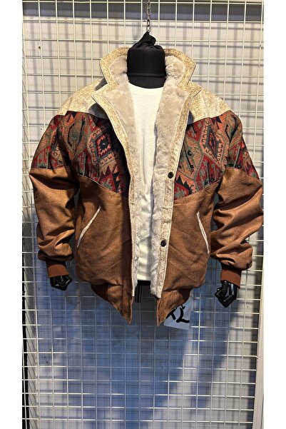 Aztek VİNTAGE KÜRKLÜ OVERSİZE MONT