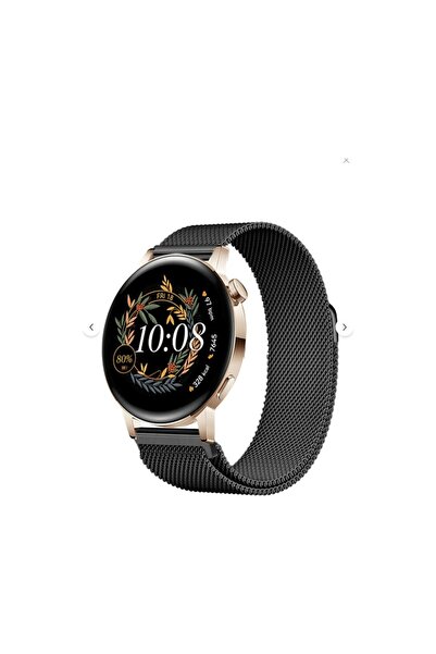SilverCars Huawei Watch GT3 Elegant / GT2 42mm Uyumlu 20mm Manyetik Milanese ...