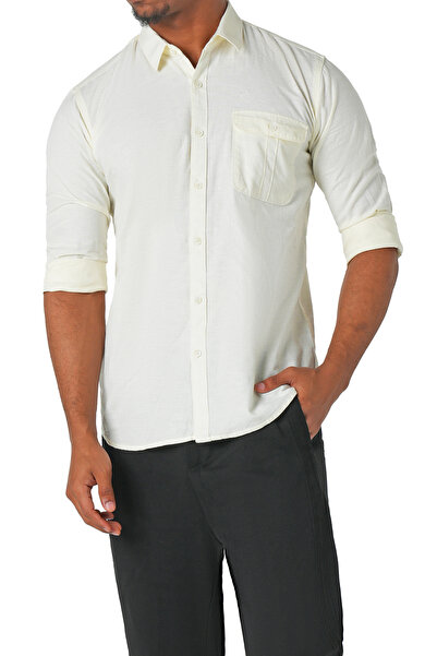 hendam Men's comfortable polo collar shirt with pocket