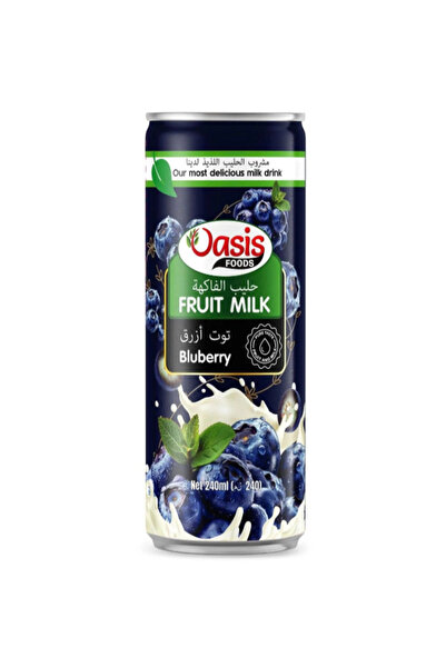 Oasis Fruit Milk Bleberry Juice 240ml x 24