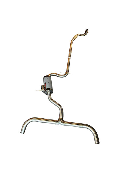 akt egzoz 1.4 Tsi komple krom egzoz seti/sistemi downpie-warex-düzboru-y pipe