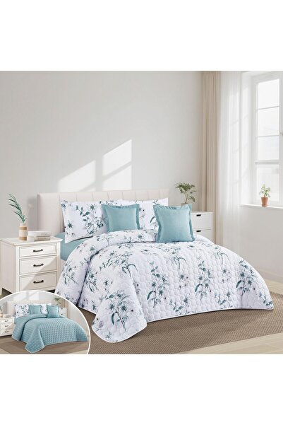 Gececi Summer bedspreads, double-sided, compressed microfiber, double size, 6...