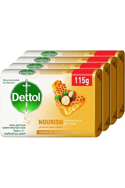 Dettol NOURISH SOAP 4x115gm