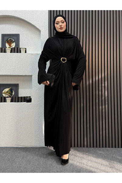 ENSA TESETTUR Ρουμπινί Φόρεμα Σάντι Μαύρο