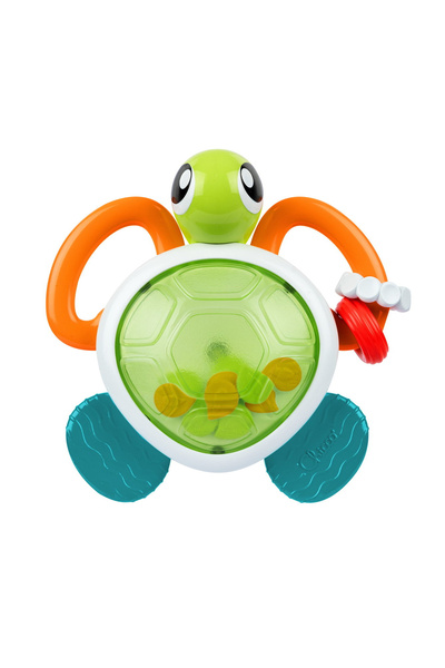 Chicco Играчка дрънкалка - Музикална костенурка 6-36 месеца