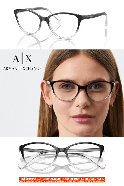 Armani Exchange AX3053 8255 53-16 140 + Premium Blue Light Protection (Drive ...