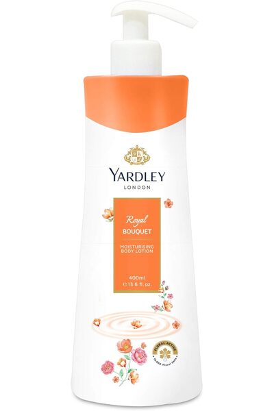 YARDLEY لوشن الجسم المرطب والمعطر الفاخر رويال بوكيه (400 مل)