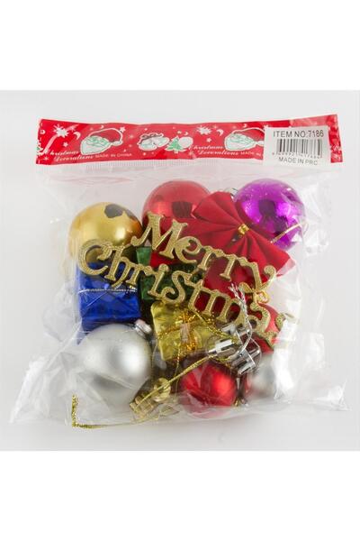 AKSESUARIM SNMSWRLD 13 Μικτά Χριστουγεννιάτικα Στολίδια Δέντρου (34707) - Πολ...