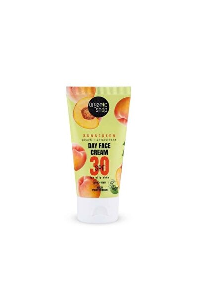 Organic اورجانيك شوب كريم الوجه للوقاية من أشعة الشمس للبشرة الدهنية 50مل