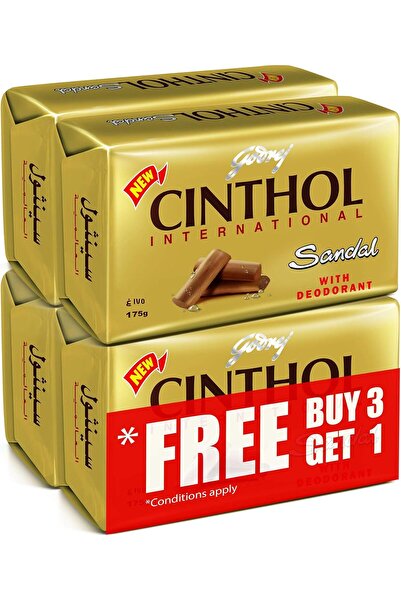 Cinthol SANDAL SOAP 4x175gm