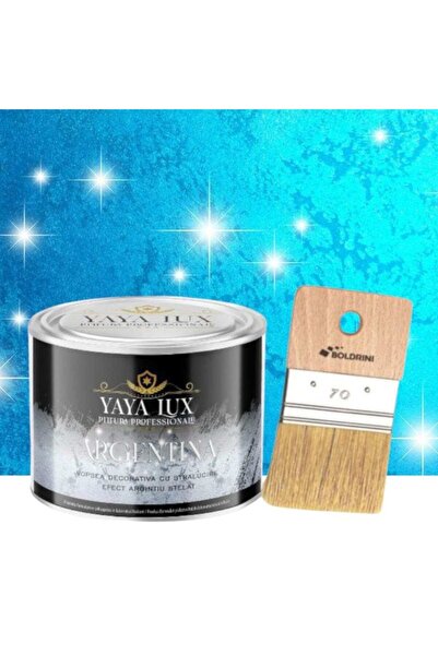 YaYa Color Vopsea decorativa de Lux, Argentina, cu Efect 3D Stelat, Albastru,...