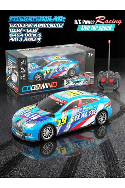Fidan oyuncak Şarjlı Uzaktan Kumandalı RC Drift Arabası 2.4GHZ