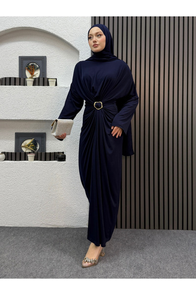 ENSA TESETTUR Ρουμπινί Σάντι Φόρεμα Ναυτικό Μπλε