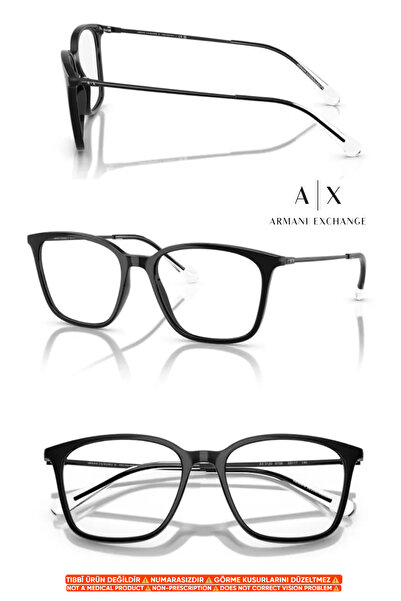 Armani Exchange AX3120 8158 53-17 140 + Premium Blue Light Protection (Drive ...