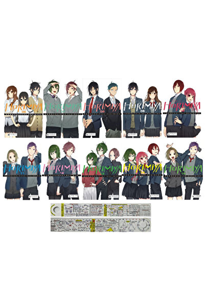 Akıl Çelen Kitaplar Horimiya 6-7-8-9-10-11-12-13-14-15. Ciltler Manga Seti + ...
