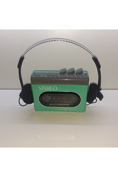 stereo Retro Walkman | Nostaljik Kasetçalar | Kulaklık Dahil